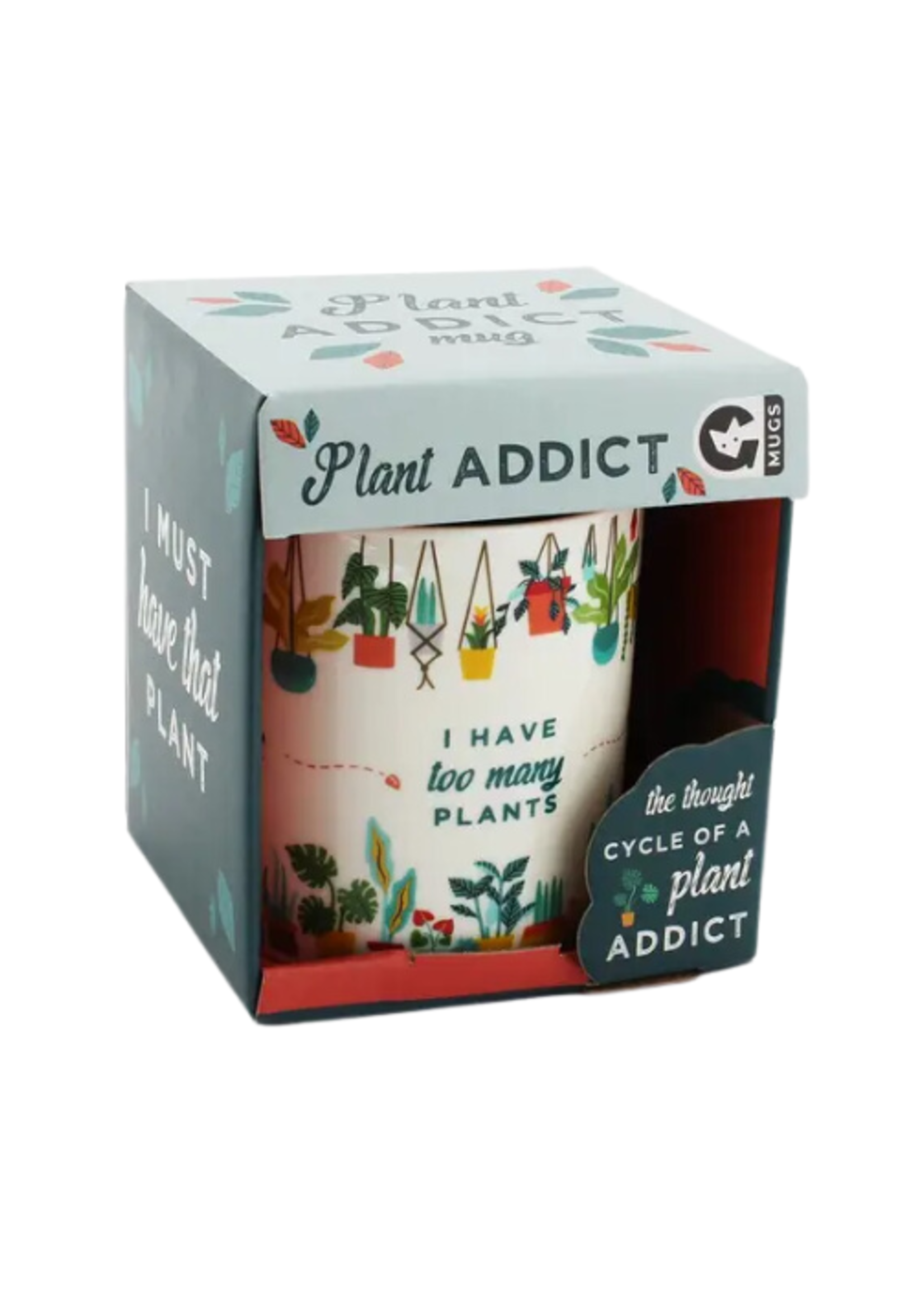 Ginger Fox Plant Addict Mug