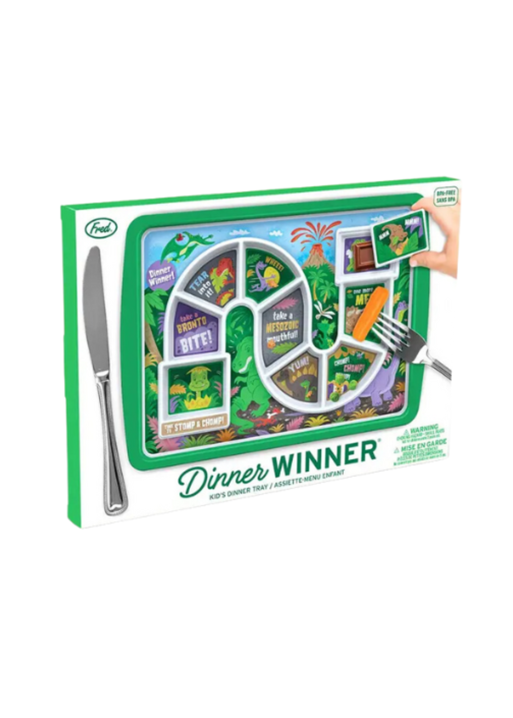 Fred Dino Dinner Winner