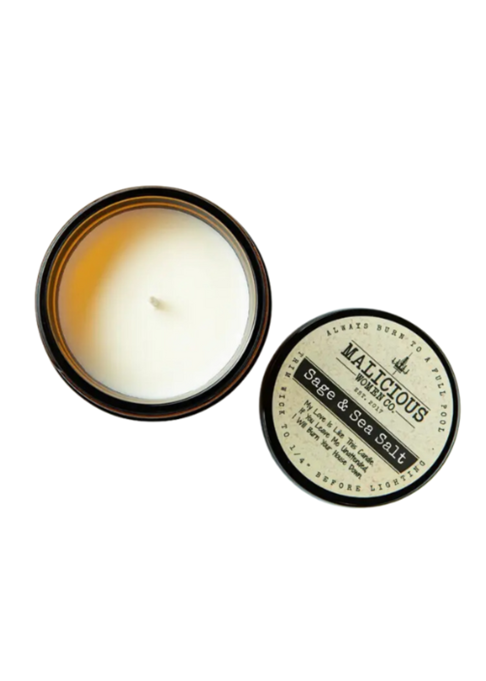 Malicious Woman Candle Co. Trust the Universe Candle