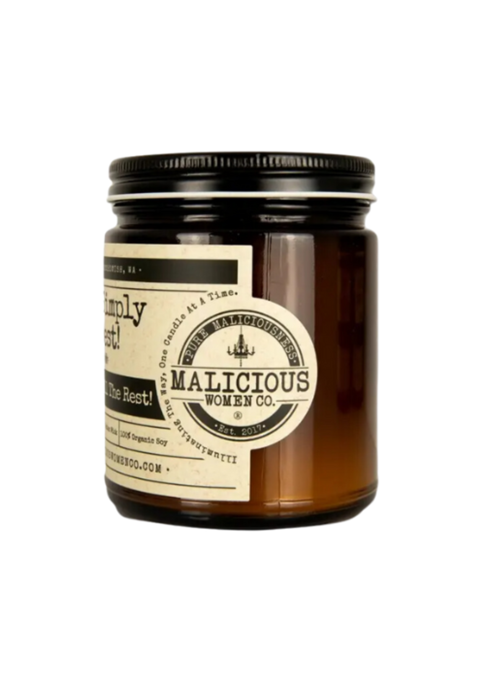 Malicious Woman Candle Co. You're Simply the Best Candle
