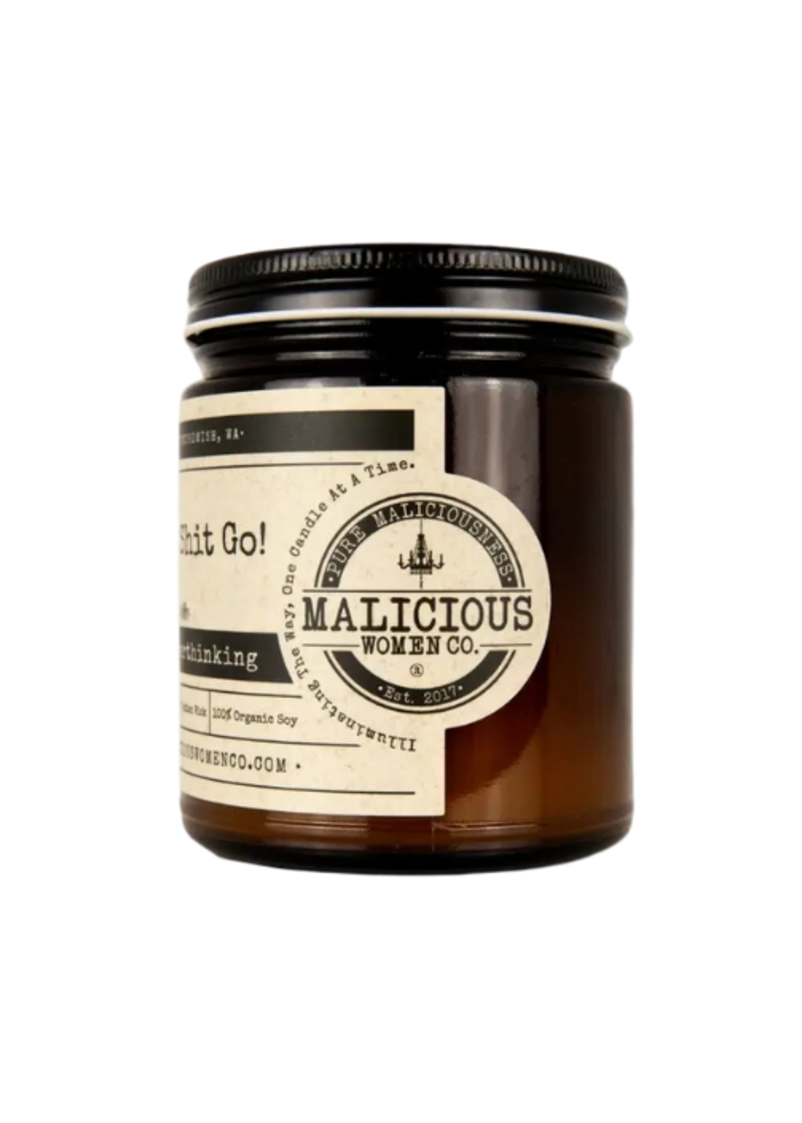 Malicious Woman Candle Co. Let That Shit Go! Candle