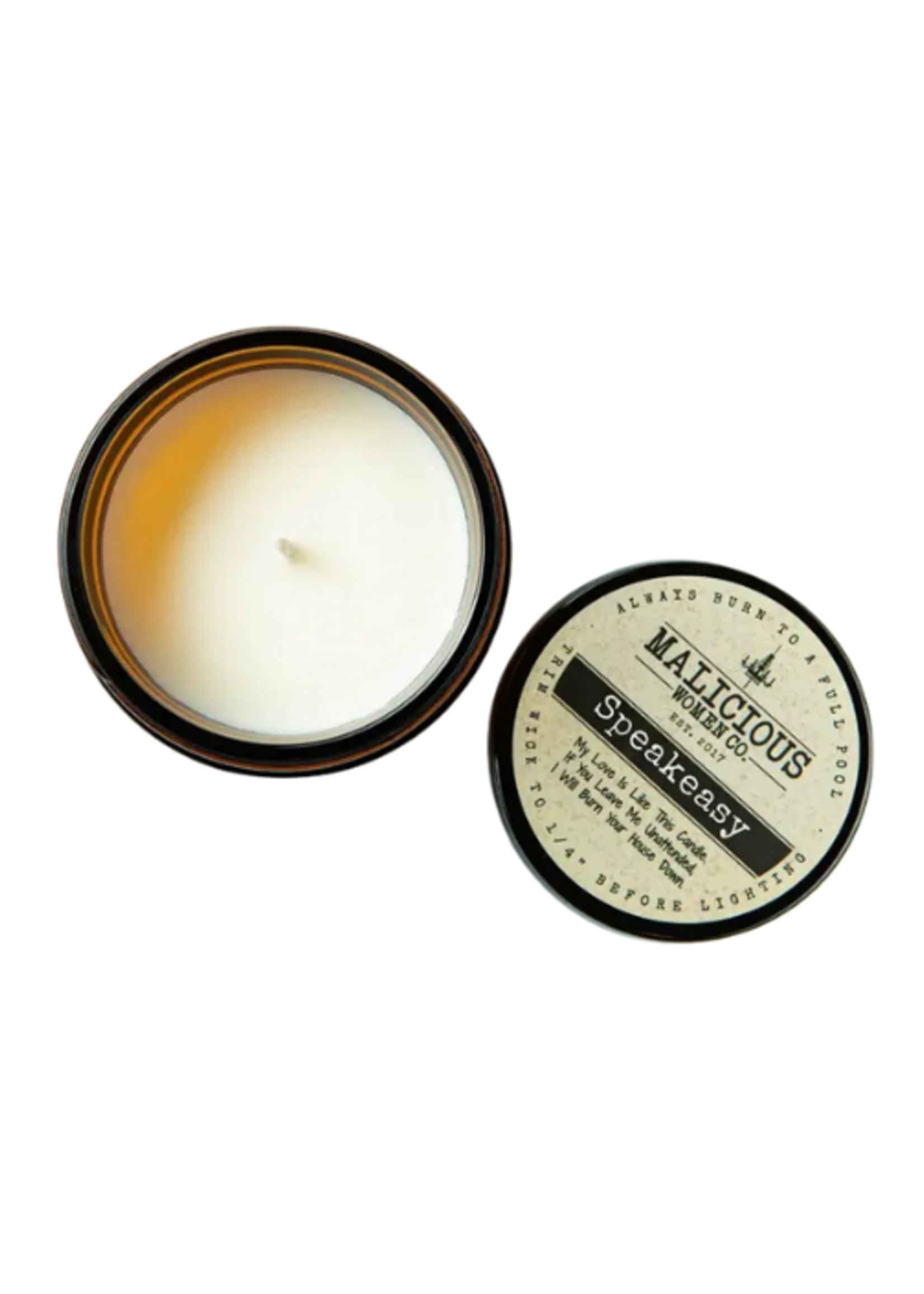 Malicious Woman Candle Co. STFU! I'm Reading Candle