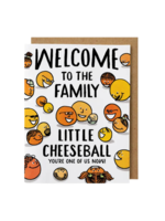NANU Studios Baby Card - Little Cheeseball
