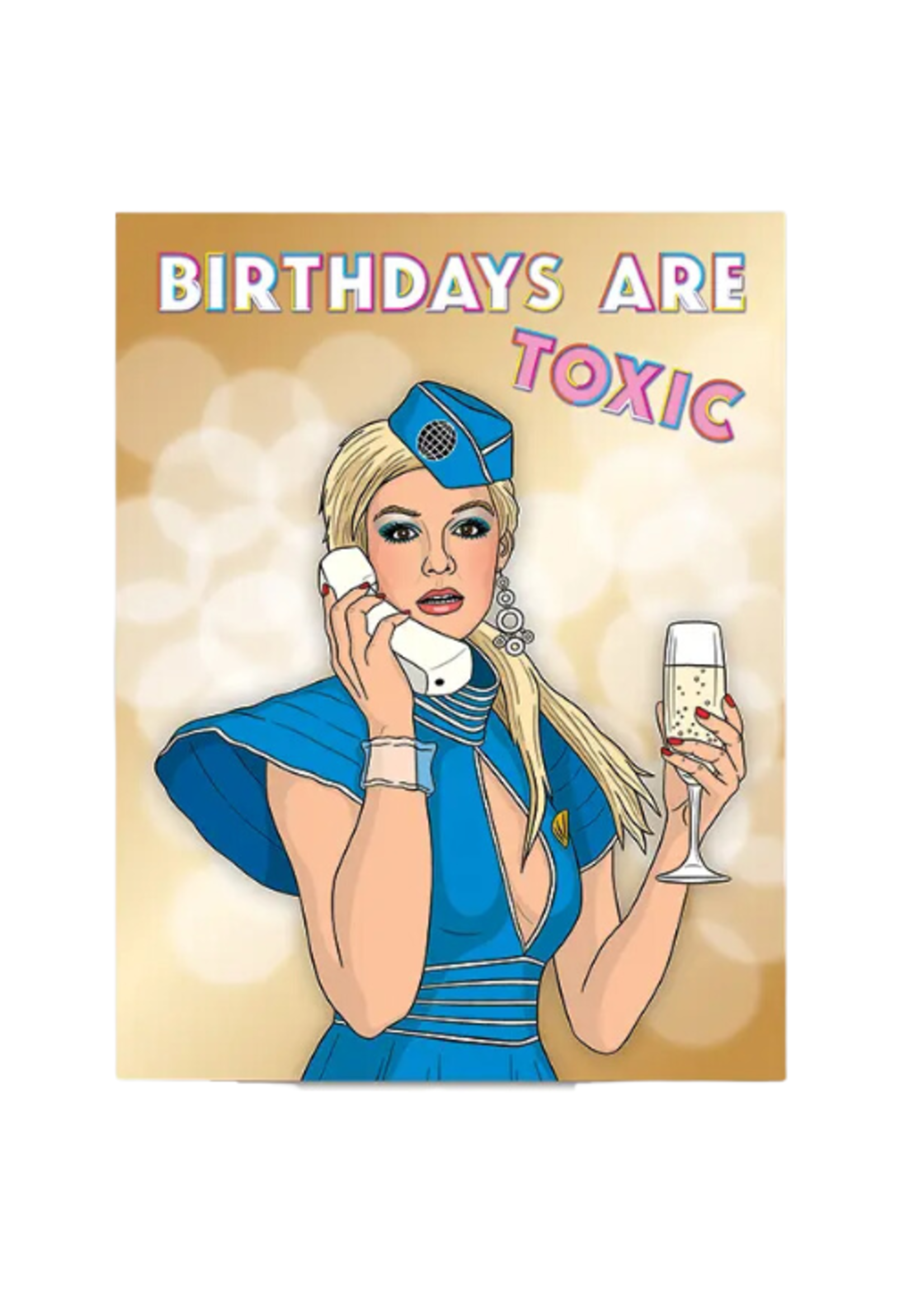 The Found Birthday Card - Britney Toxic