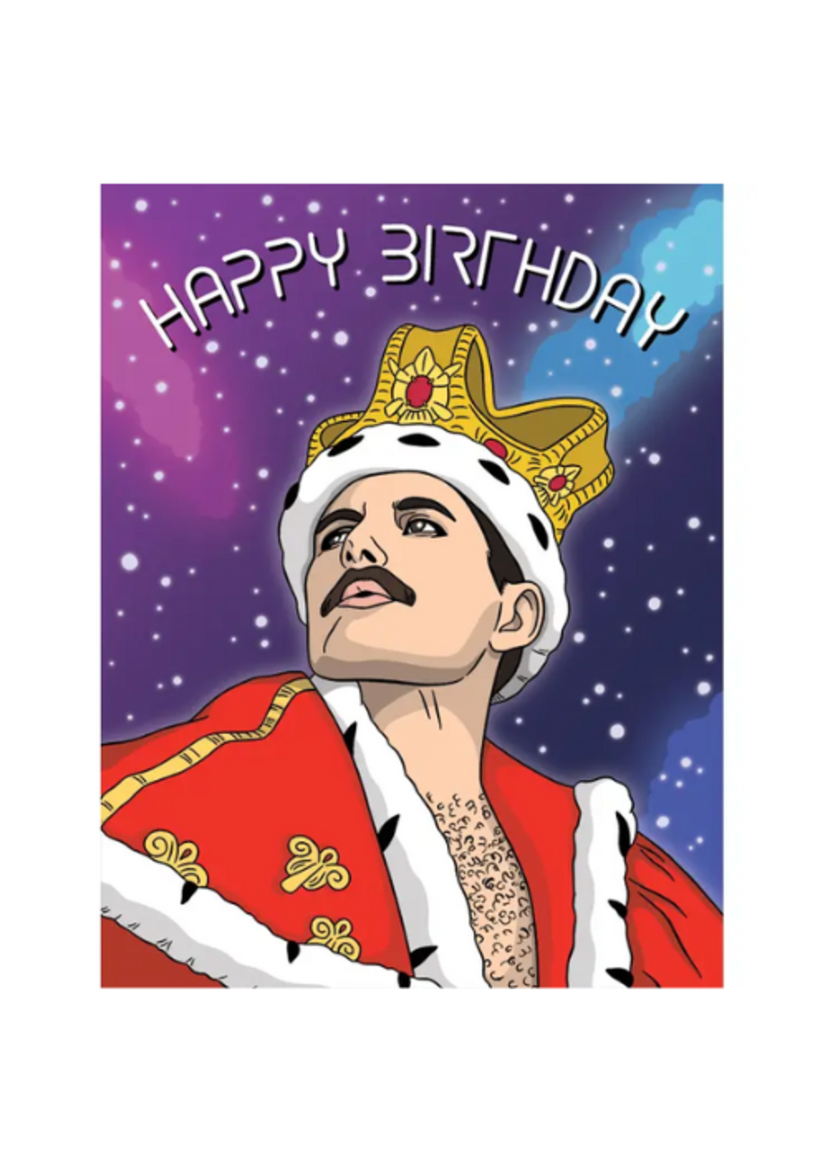 The Found Birthday Card - Freddie Mercury