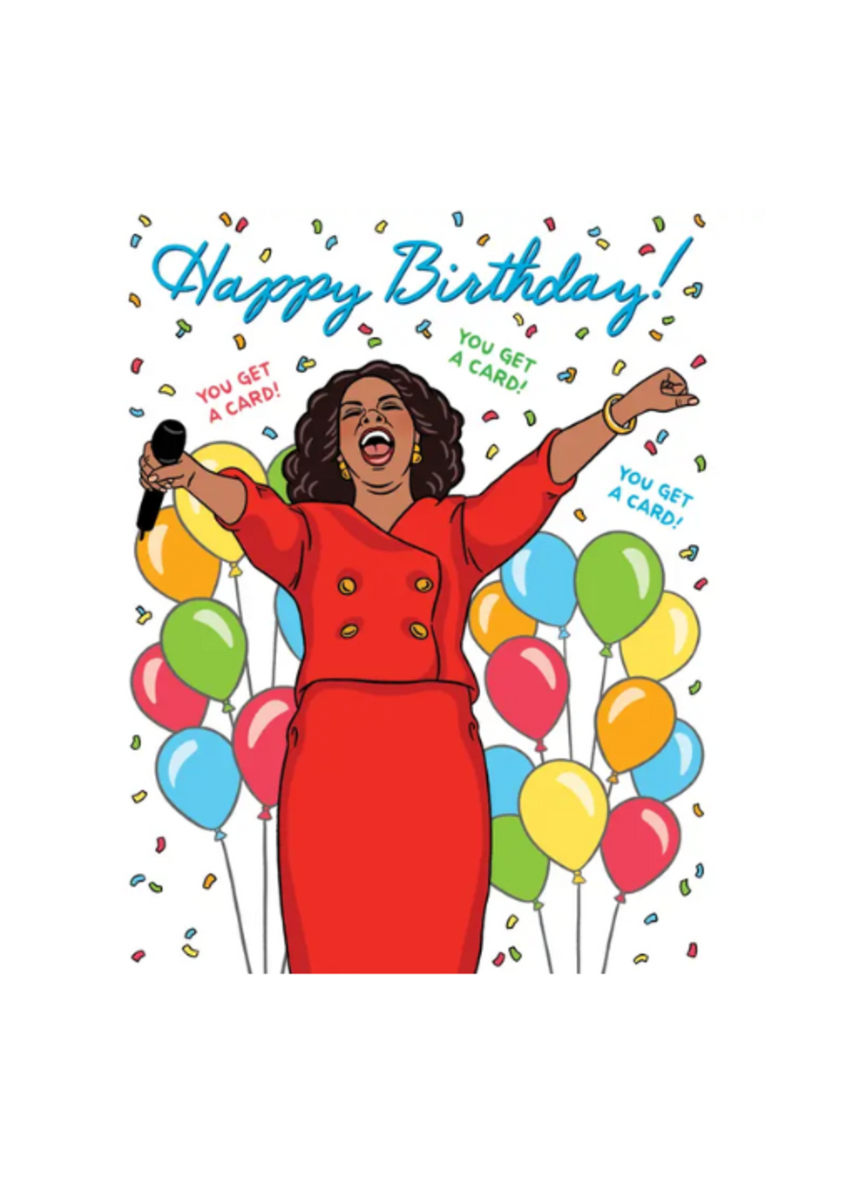 The Found Birthday Card - Oprah