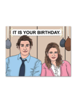The Found Birthday Card - Jim and Pam