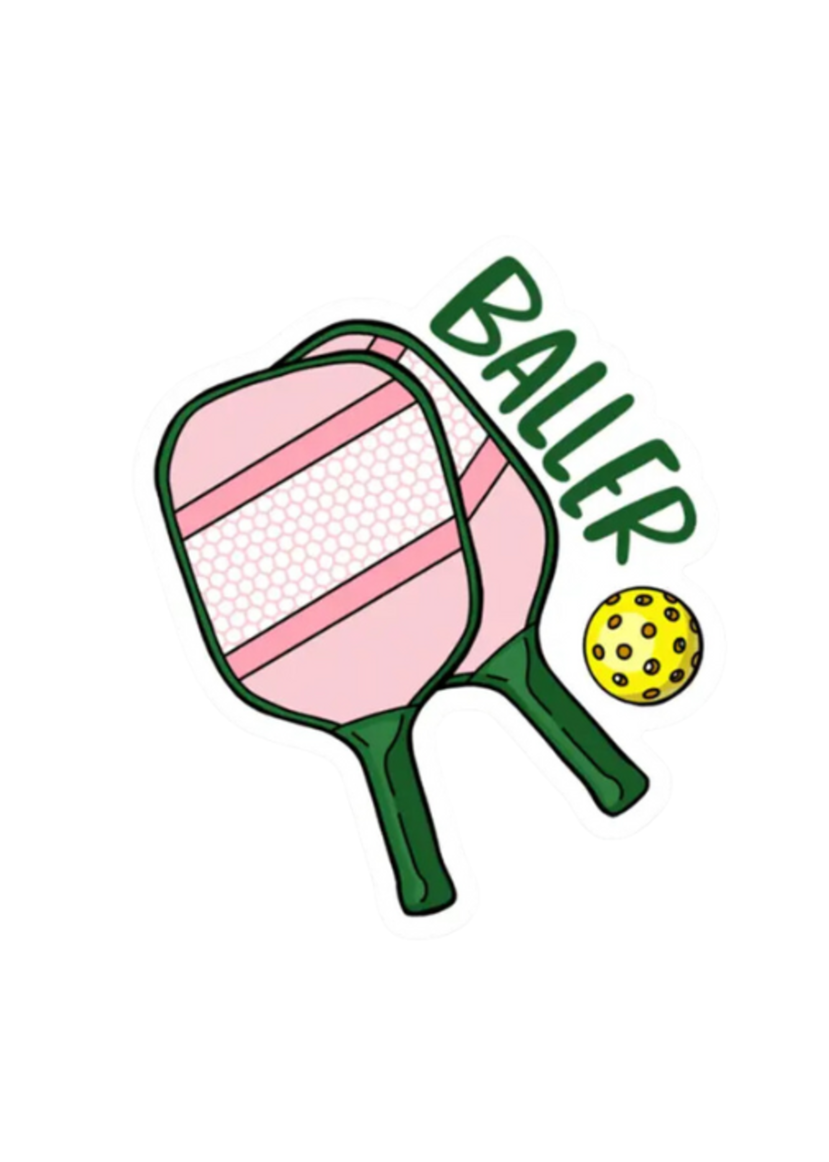 Brittany Paige Pickleball Sticker