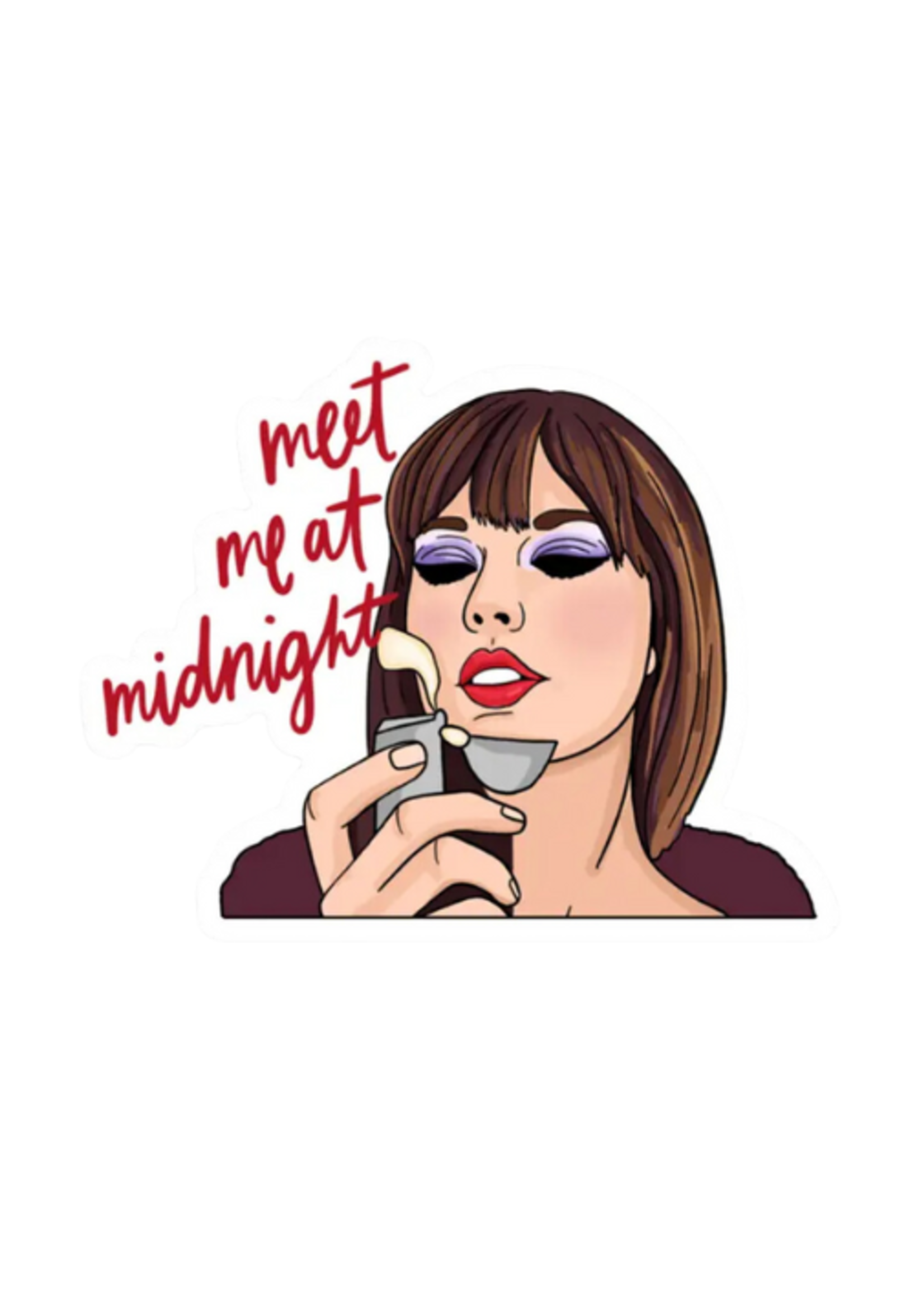 Brittany Paige Taylor Midnights Sticker