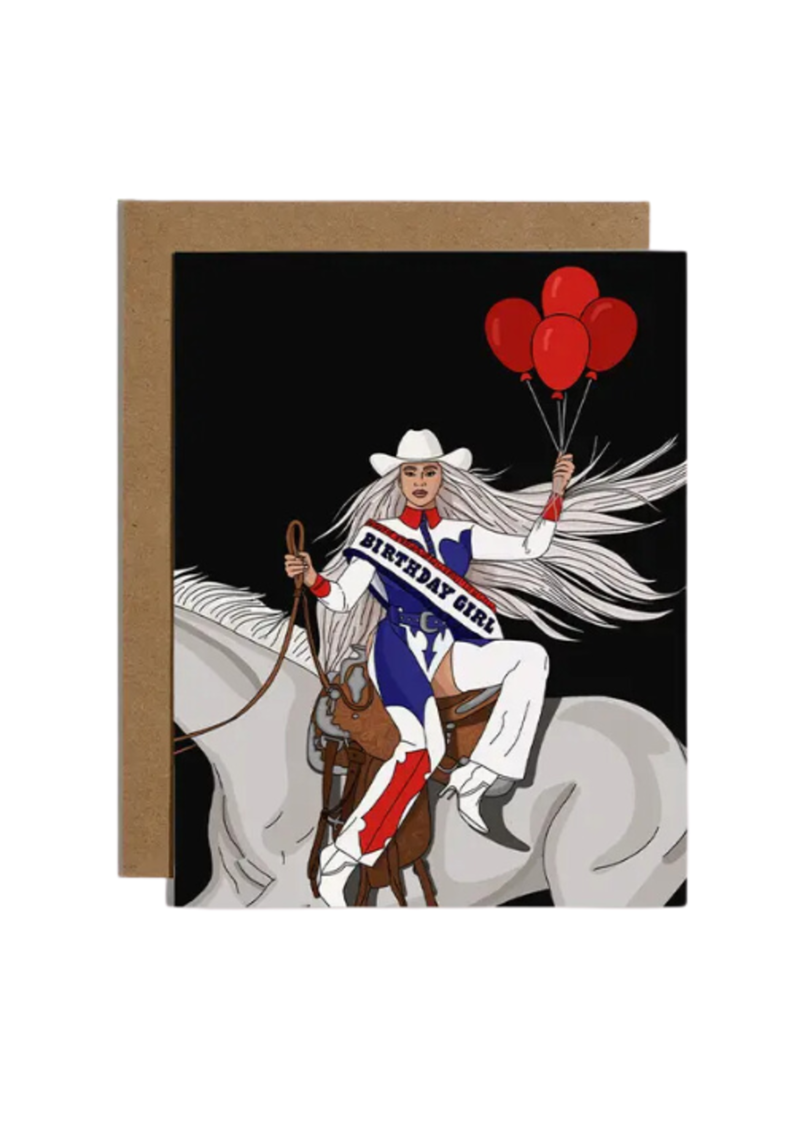 Brittany Paige Birthday Card - Cowboy Carter