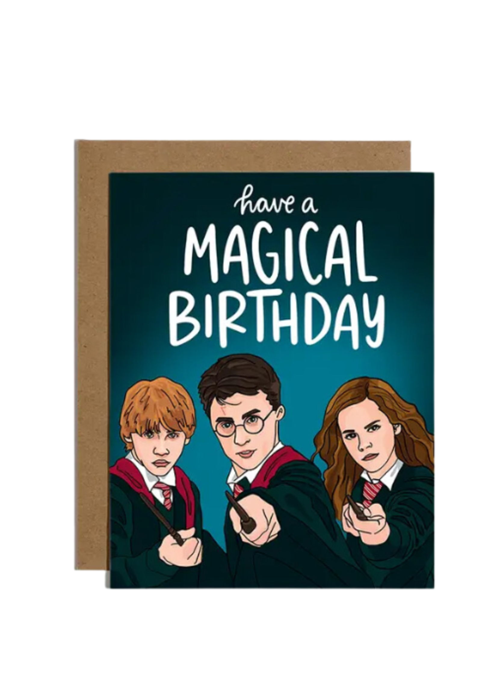 Brittany Paige Birthday Card - Magical Harry Potter