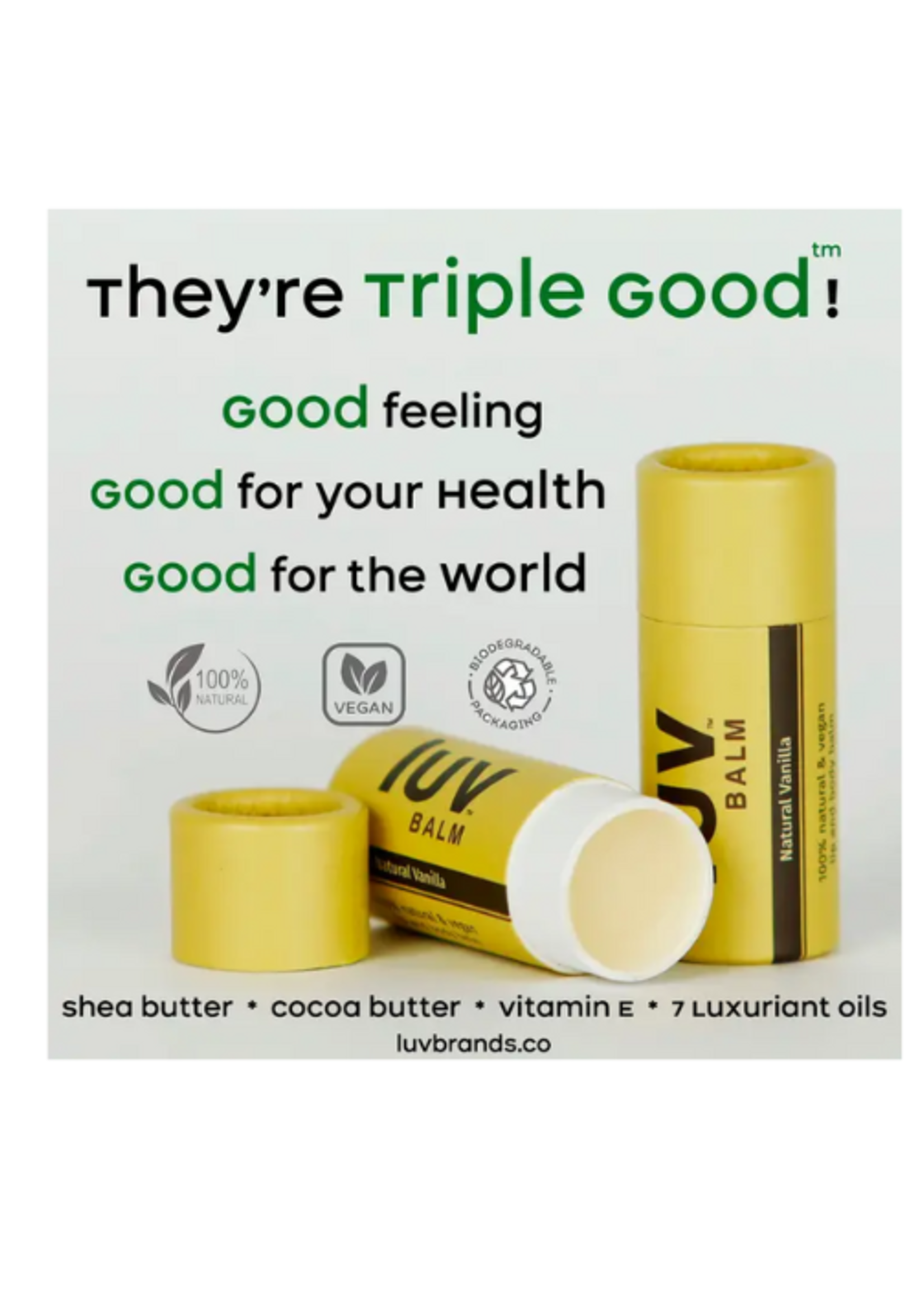 Lyf Balm Vanilla LuvBalm