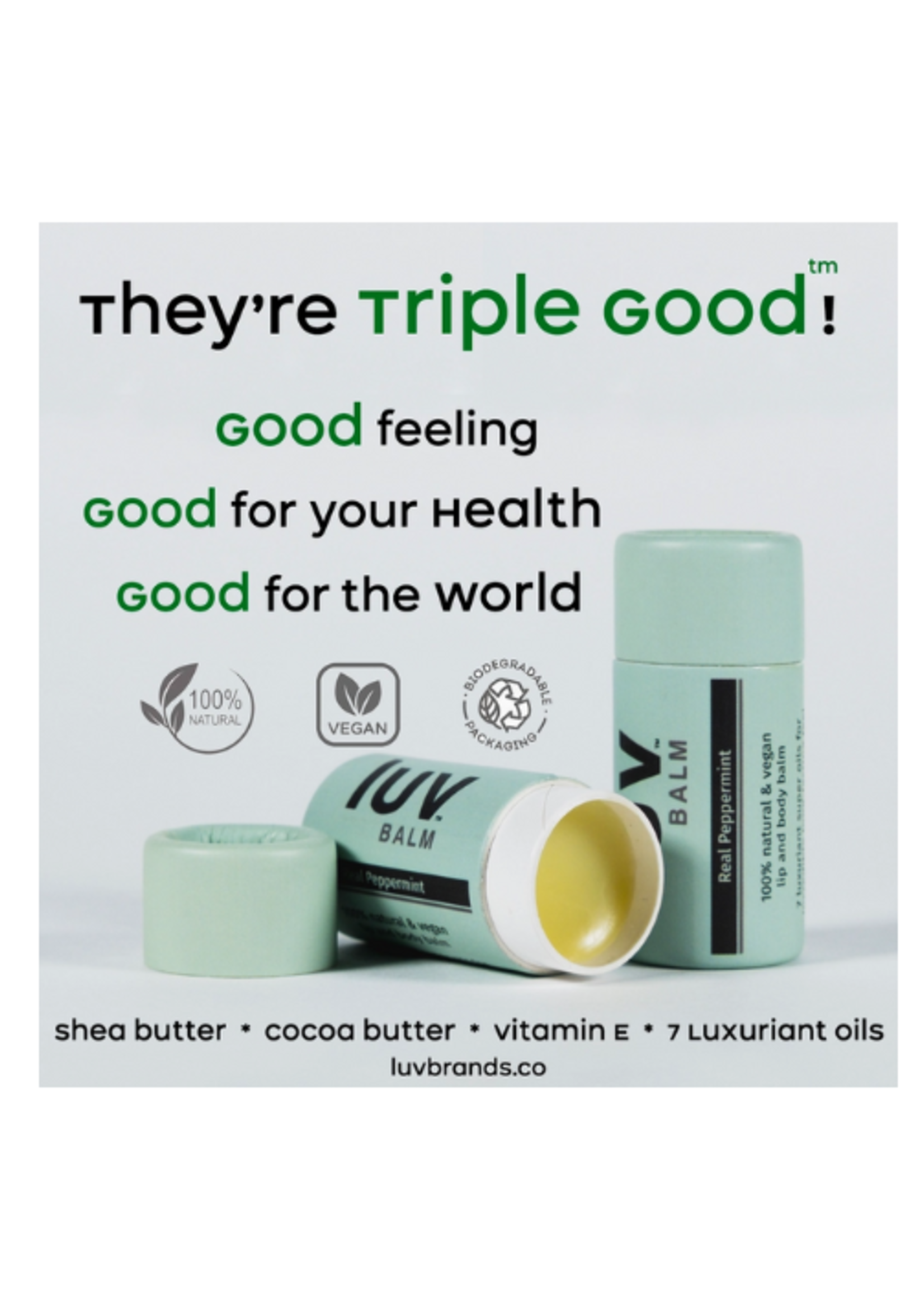 Lyf Balm Peppermint LuvBalm