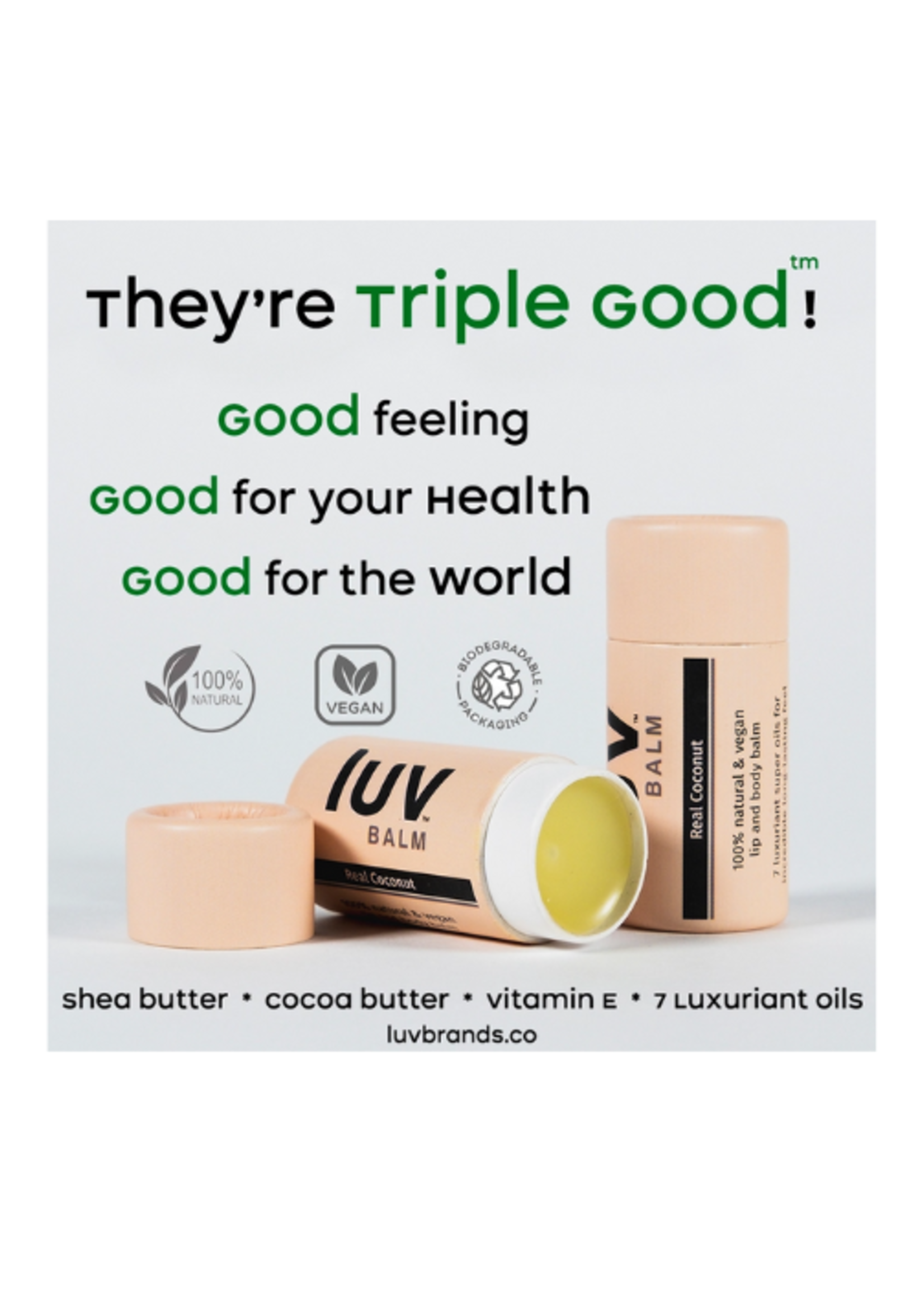 Lyf Balm Coconut LuvBalm