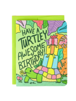 Turtle's Soup Birthday Card - Turtle-y Awesome