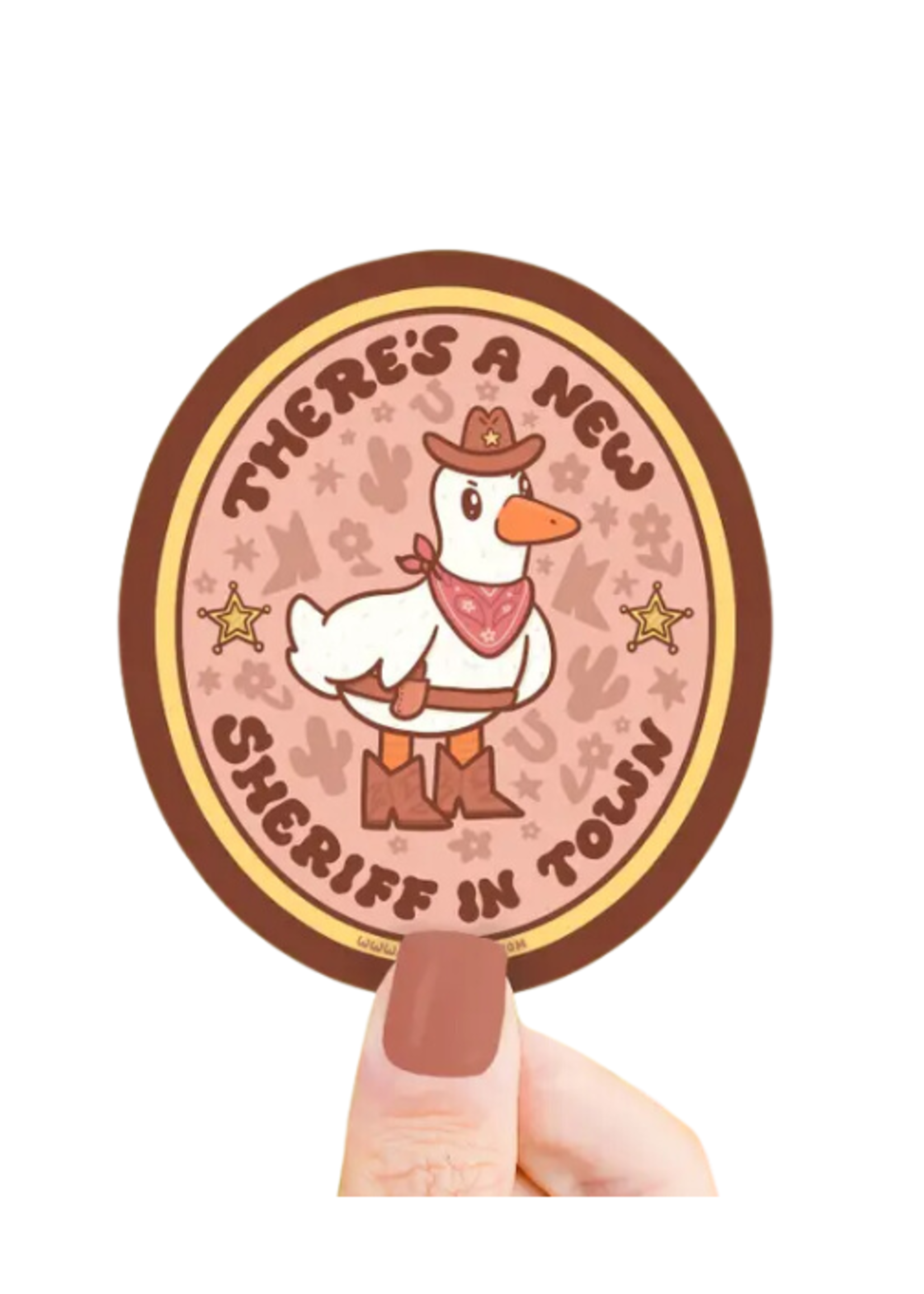 Turtle's Soup New Sheriff Sticker