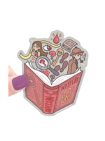 Turtle's Soup Mystery Novel Sticker