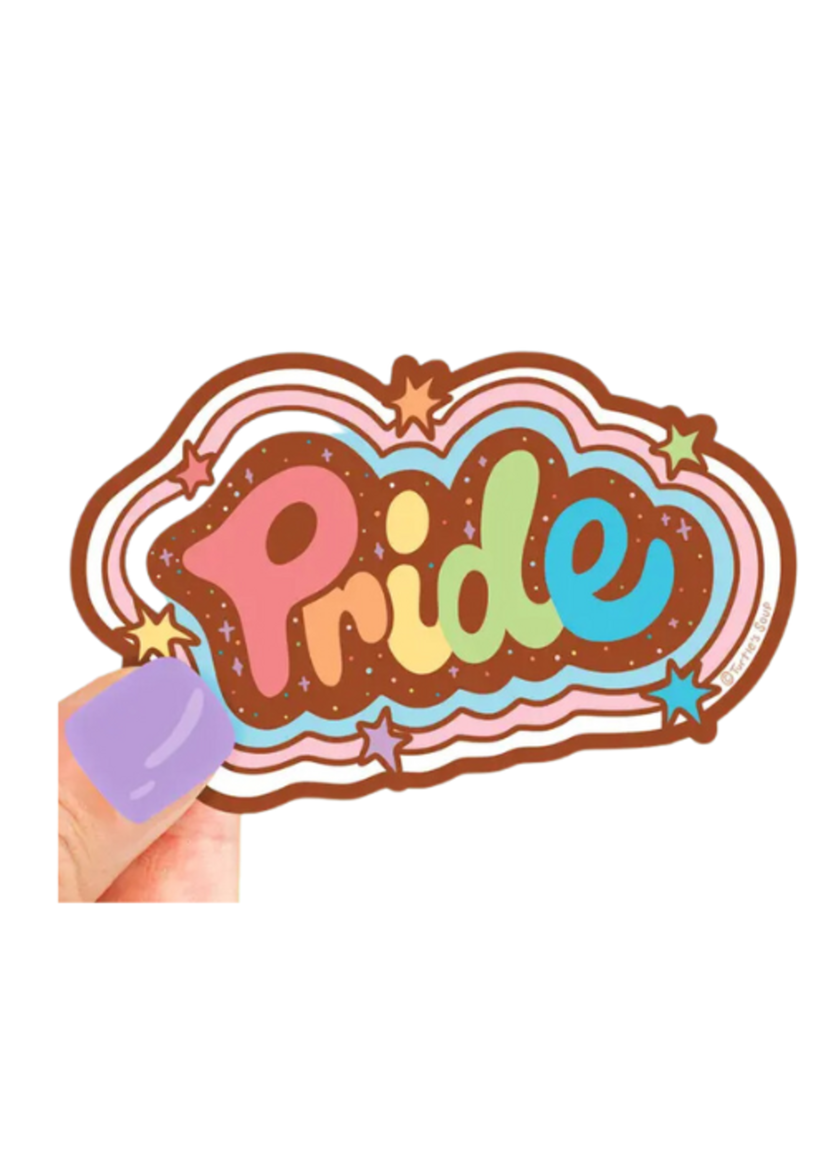 Turtle's Soup Pride Sticker