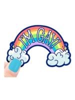 Turtle's Soup I'm Gay Sticker