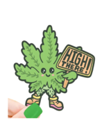 Turtle's Soup High There Sticker