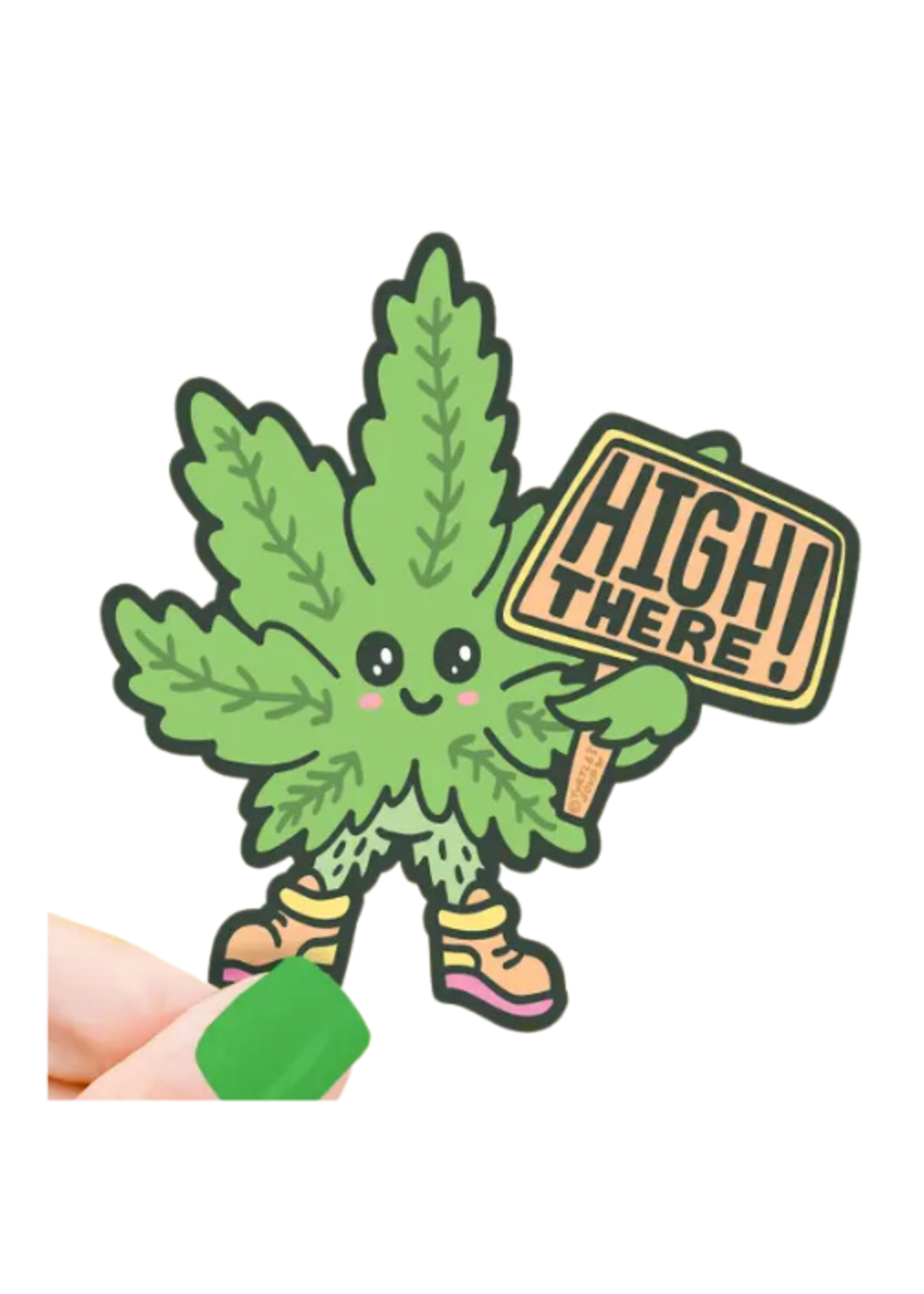 Turtle's Soup High There Sticker