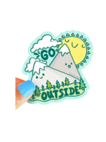 Turtle's Soup Go Outside Sticker
