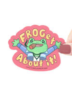 Turtle's Soup Froget About It Sticker