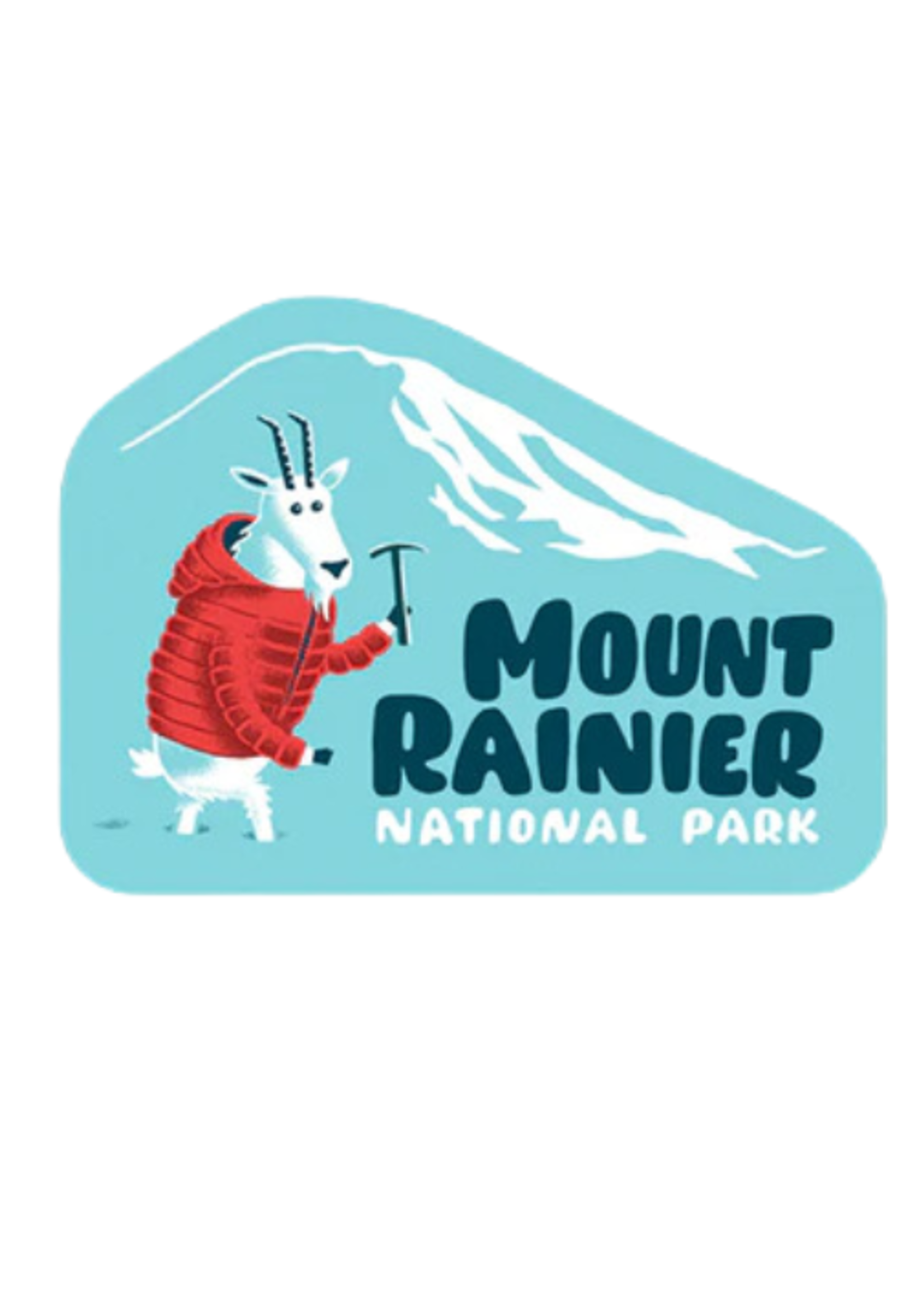 Factory 43 Mount Rainier National Park Sticker