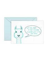 Queen Fayzel Get Well Soon Card - In The Future