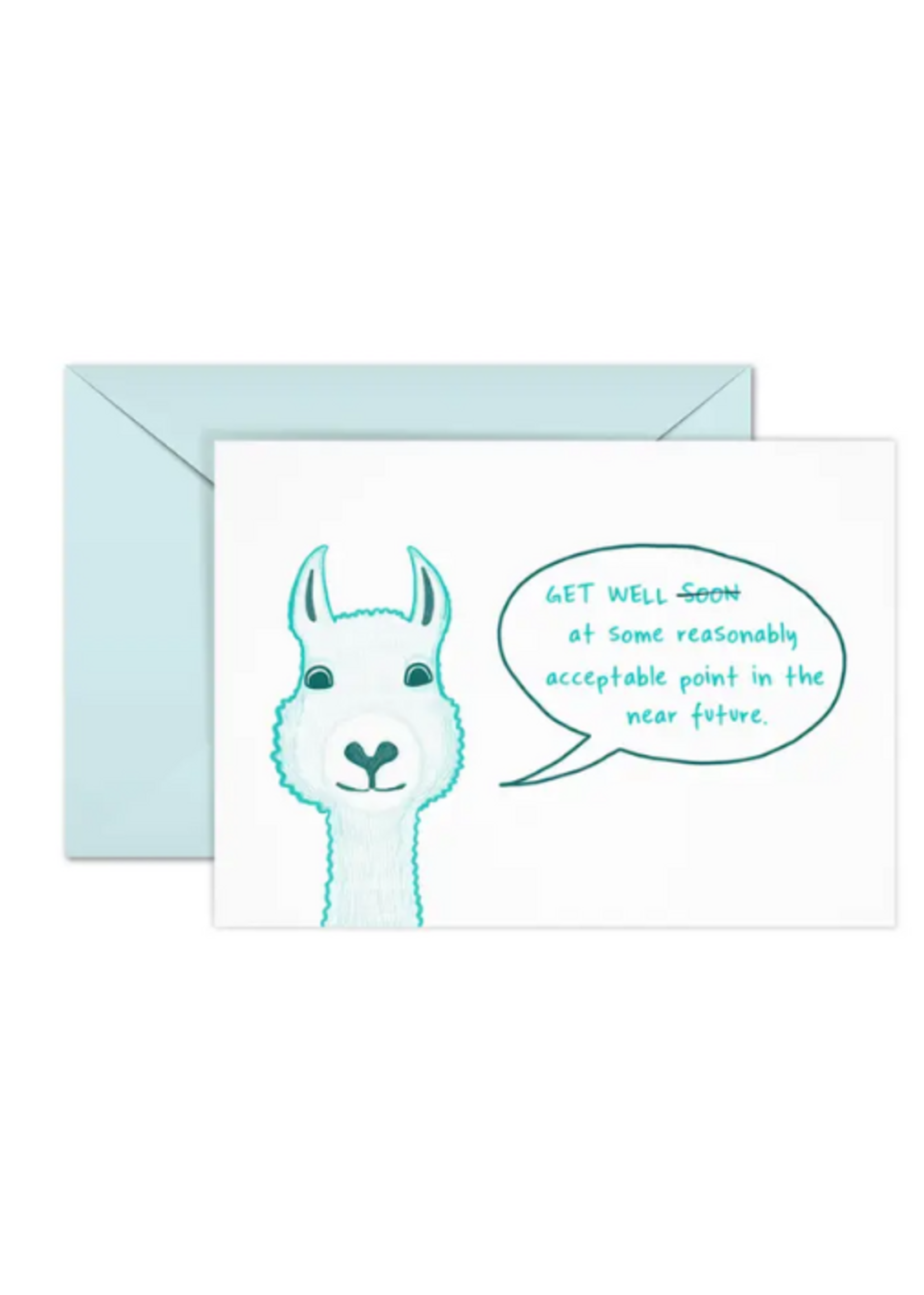 Queen Fayzel Get Well Soon Card - In The Future