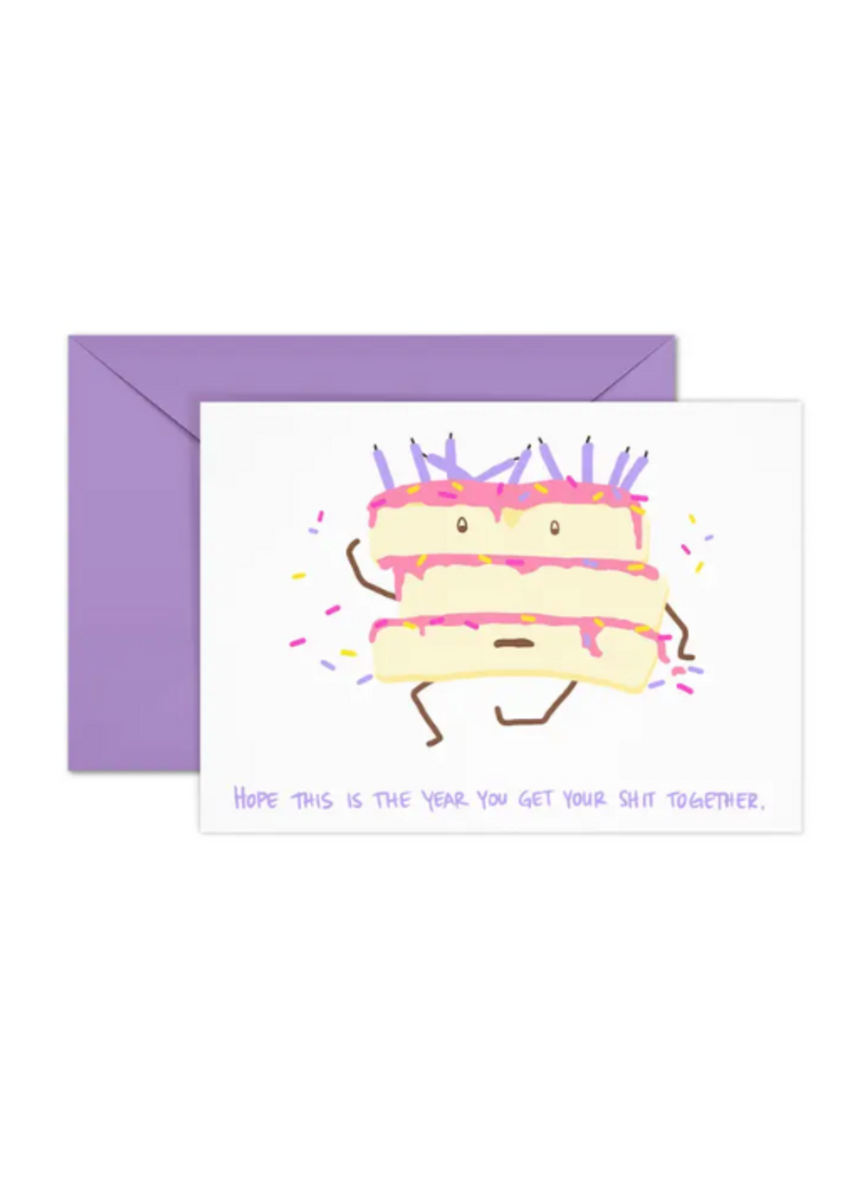 Queen Fayzel Birthday Card - Snarky Birthday Cake
