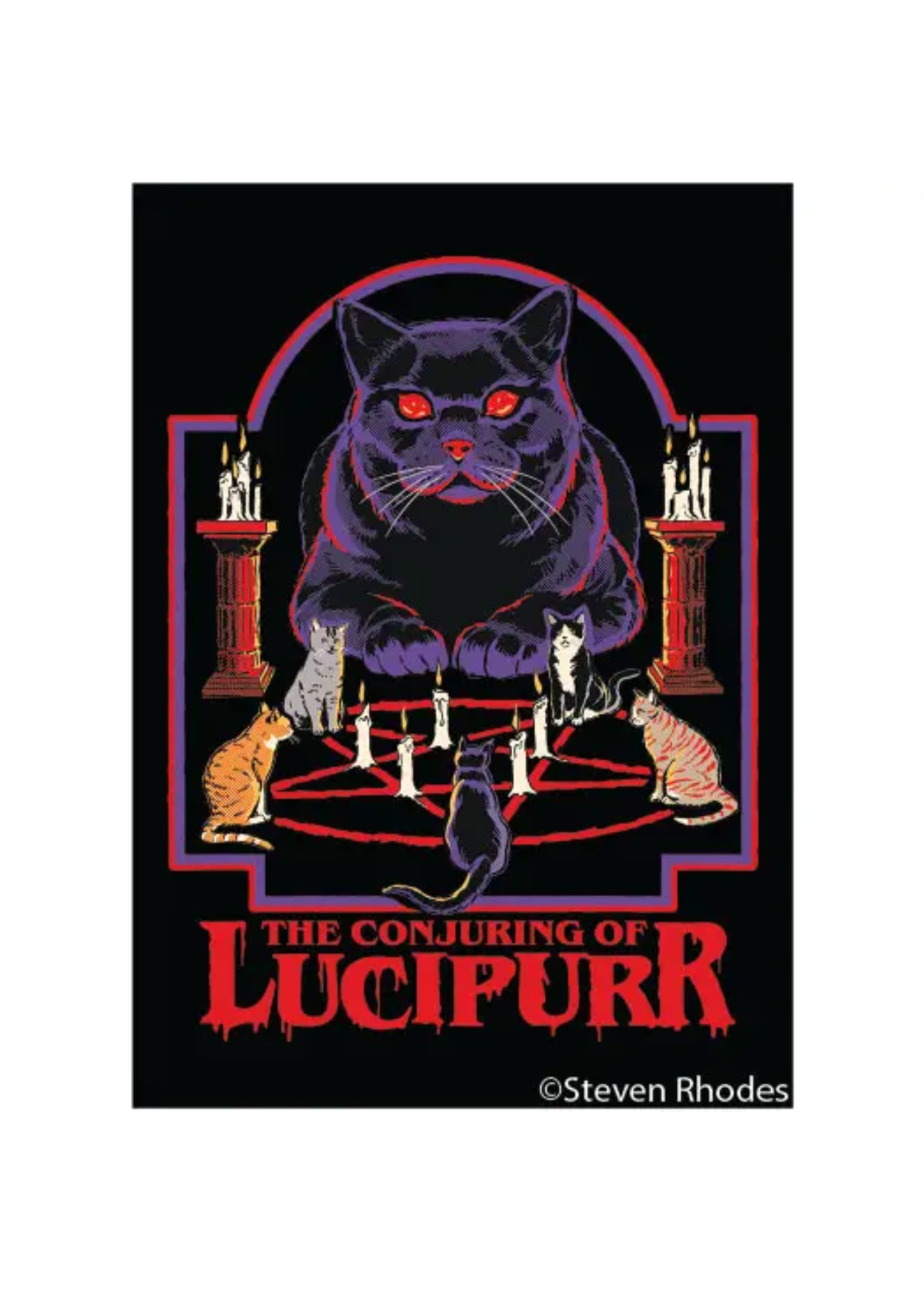 Ephemera The Conjuring of Lucipurr Magnet