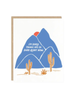 odd daughter paper co. Sympathy Card - Dark Right Now