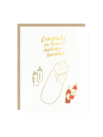odd daughter paper co. Baby Card - Burrito Bundle