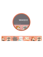 Girl of All Work Cats Washi Tape