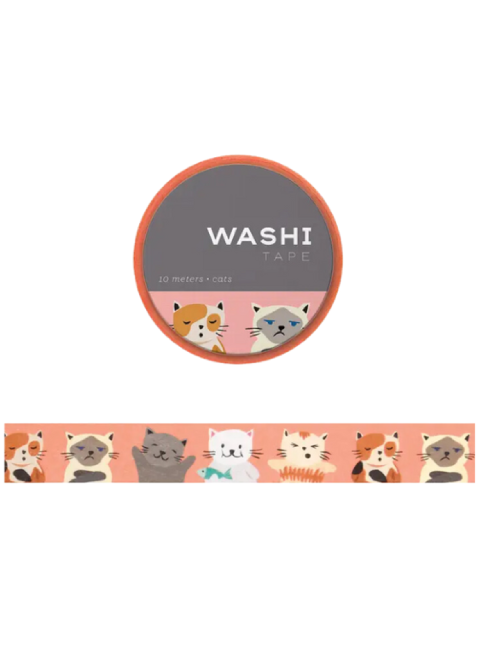 Girl of All Work Cats Washi Tape