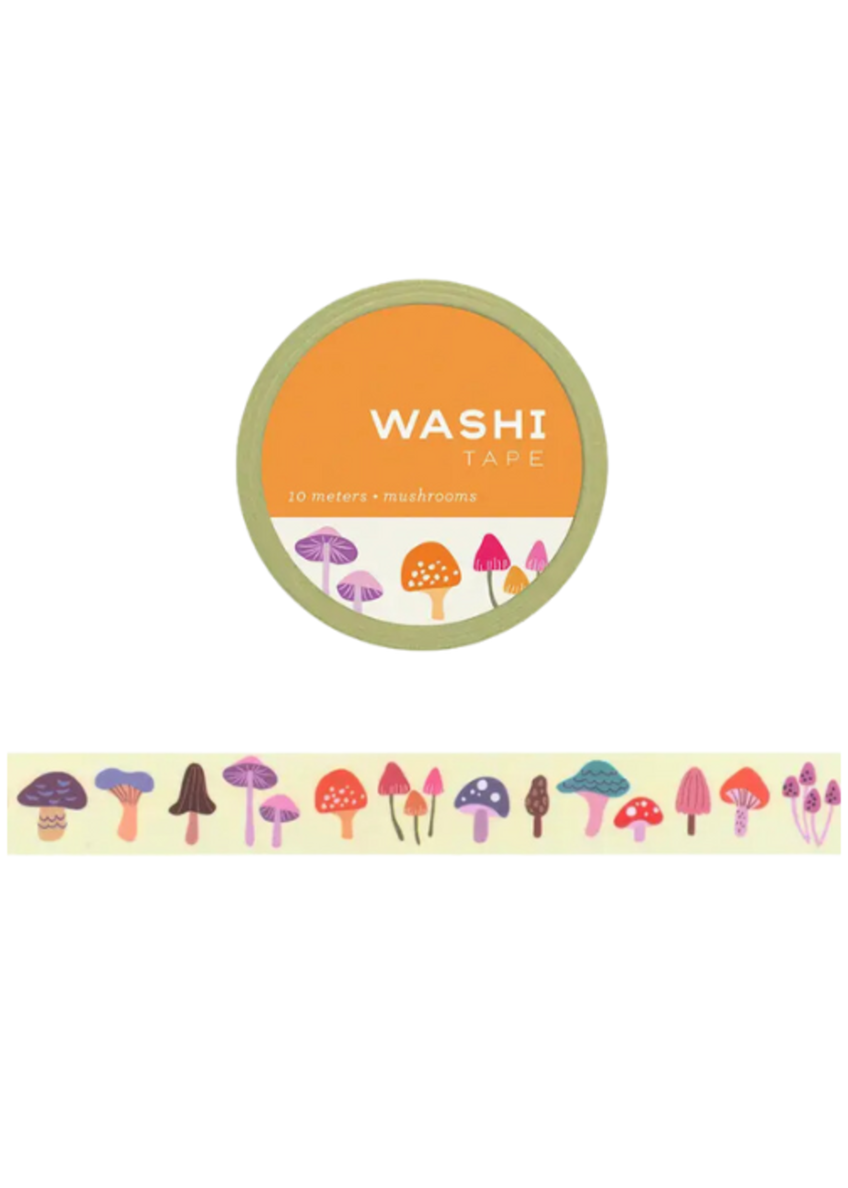 Girl of All Work Mushrooms Washi Tape