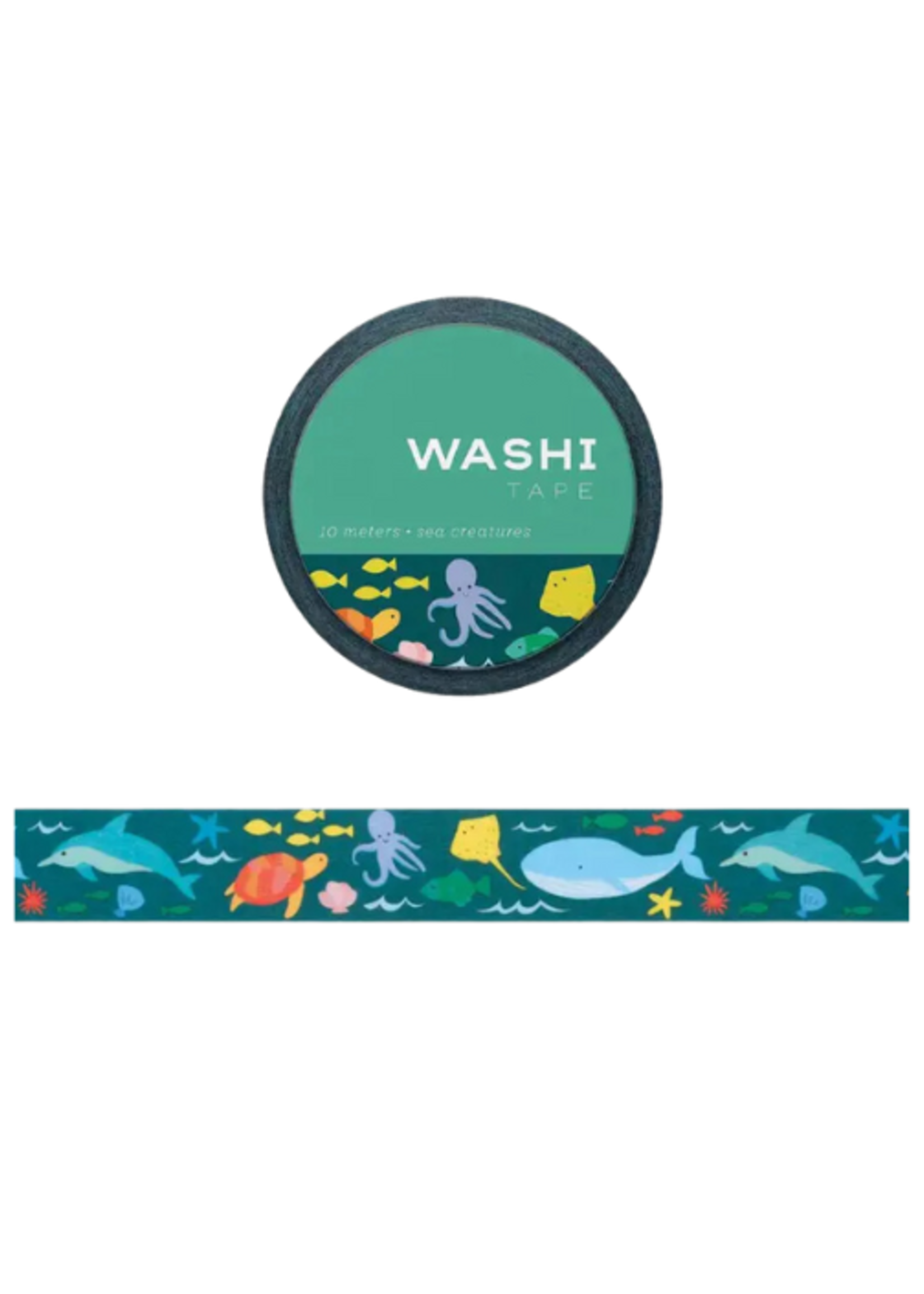 Girl of All Work Sea Creatures Washi Tape