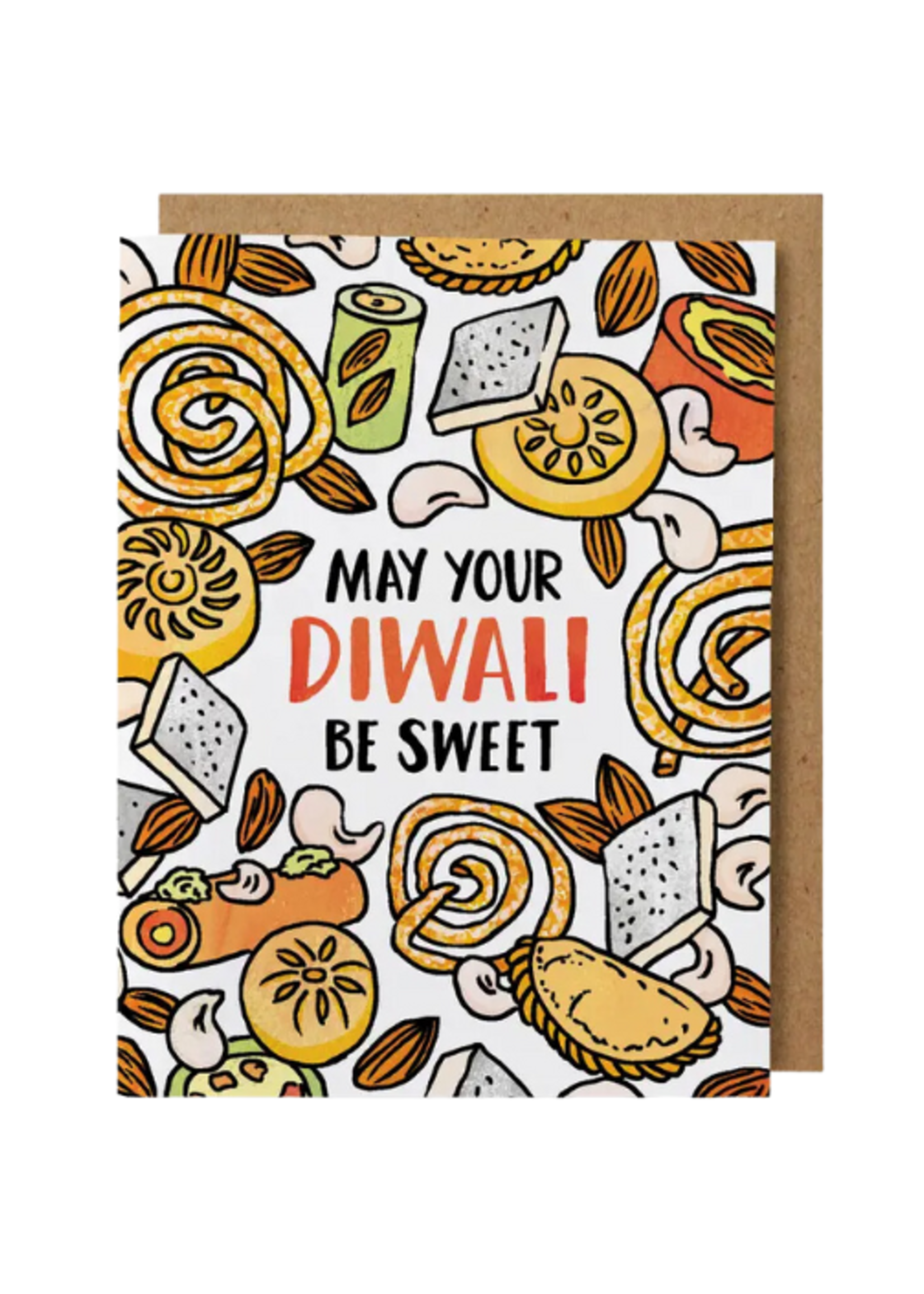 NANU Studios Diwali Card - May Your Diwali Be Sweet