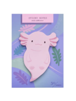 Girl of All Work Axolotl Sticky Notes