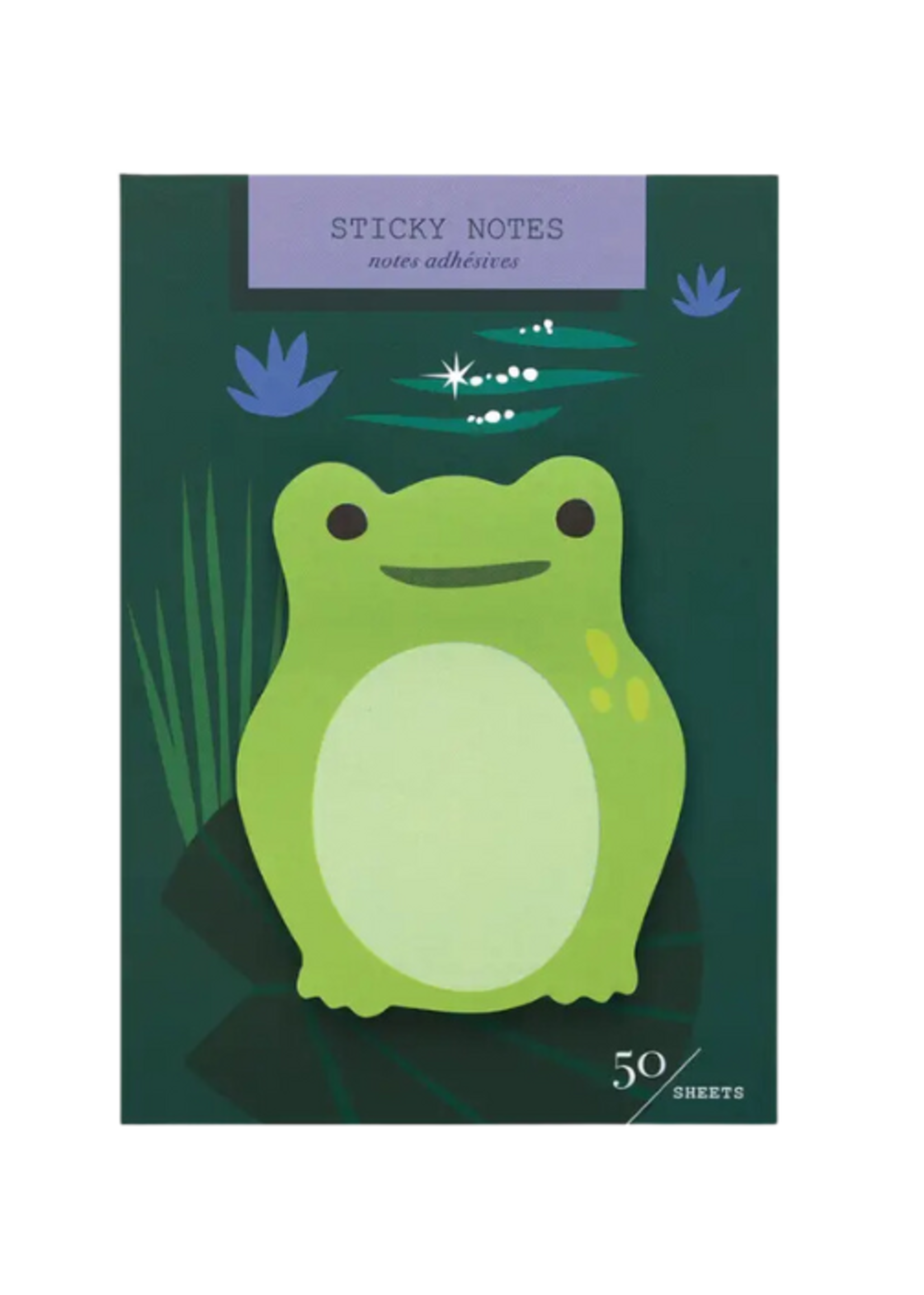 Girl of All Work Frog Sticky Notes