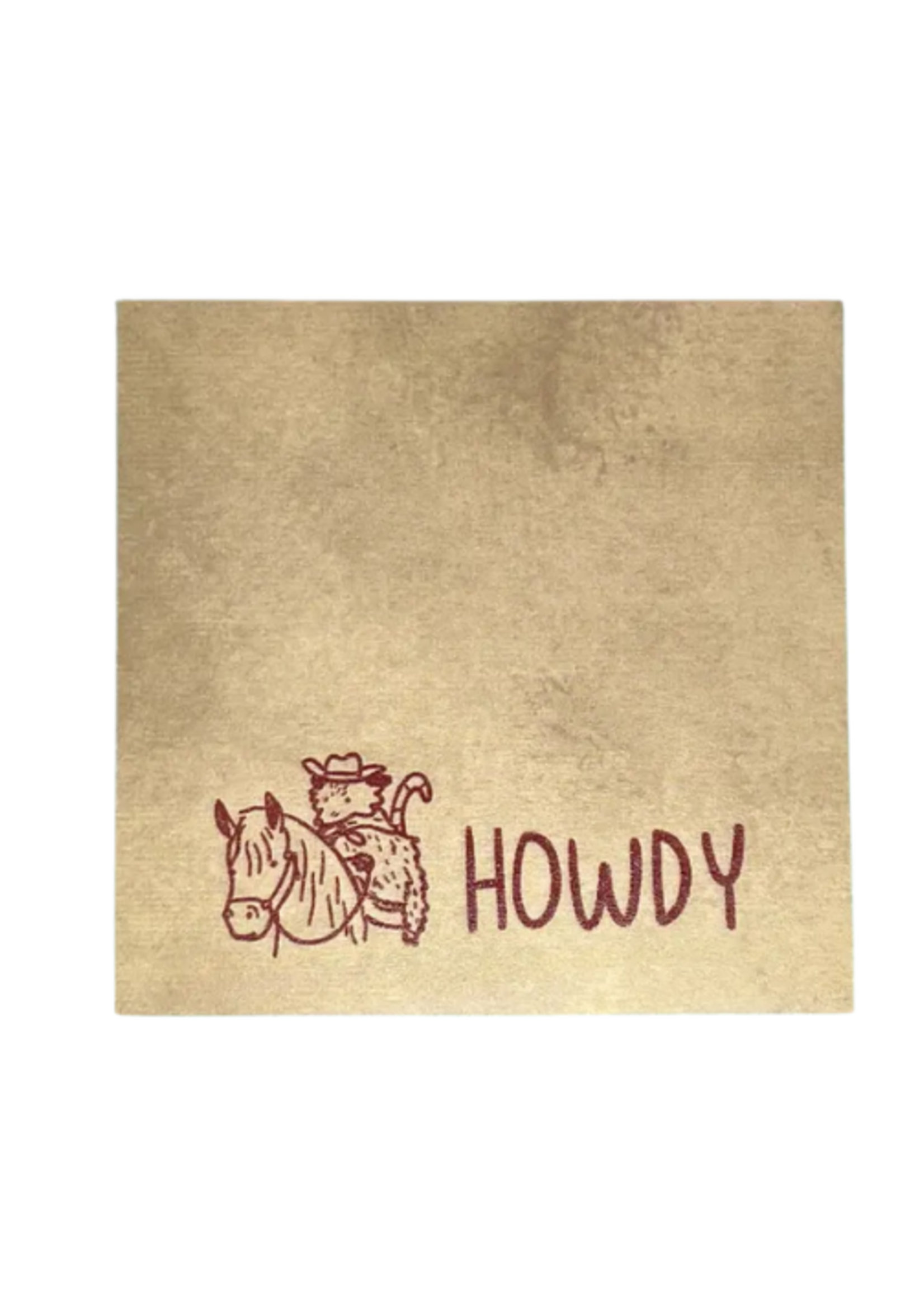 2Birds1Pencil Illustrations Cowboy Possum Sticky Notes