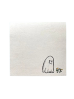 2Birds1Pencil Illustrations Sad Ghost Sticky Notes