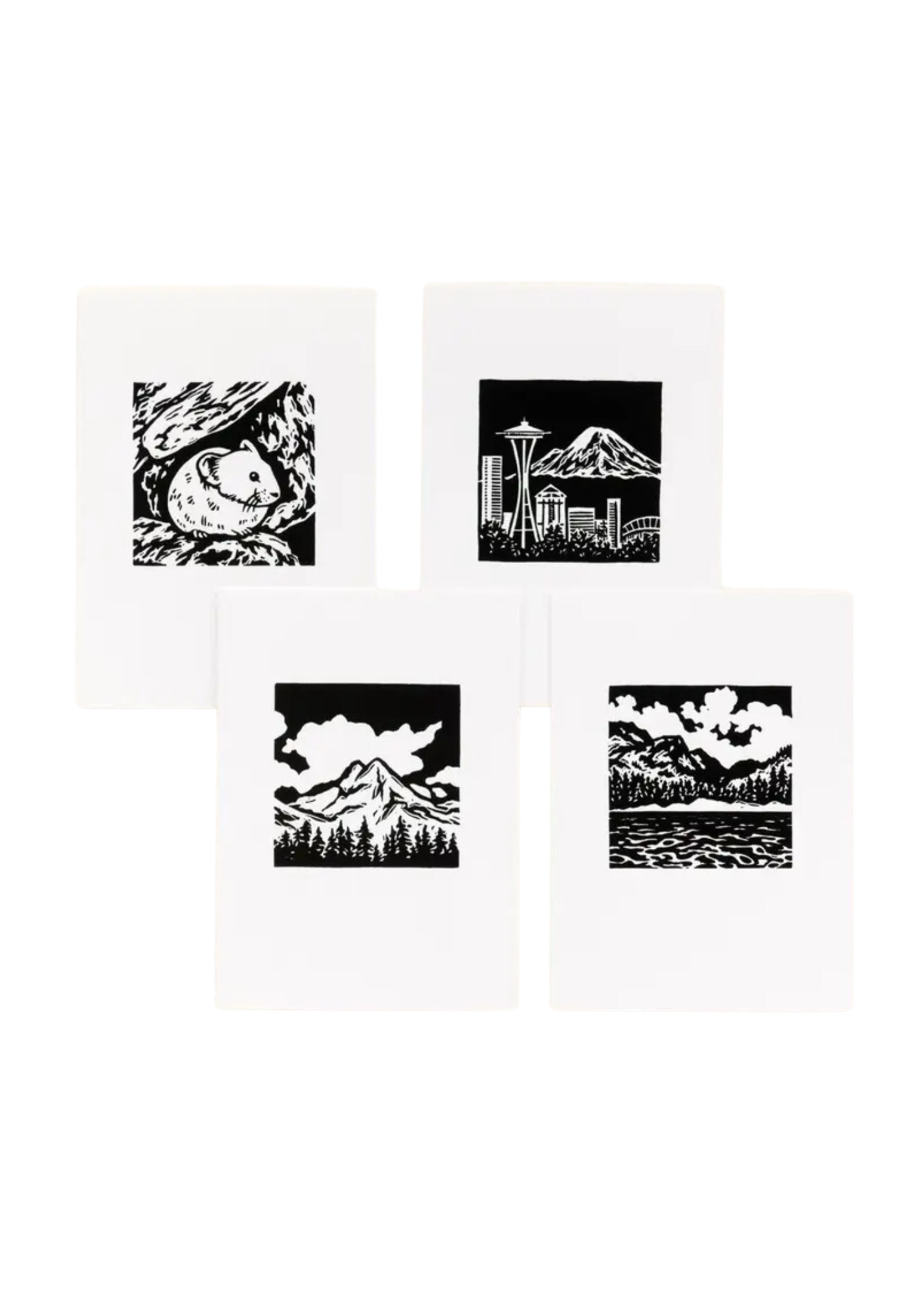 Lauren Nishizaki Designs PNW Vignettes Boxed Notes
