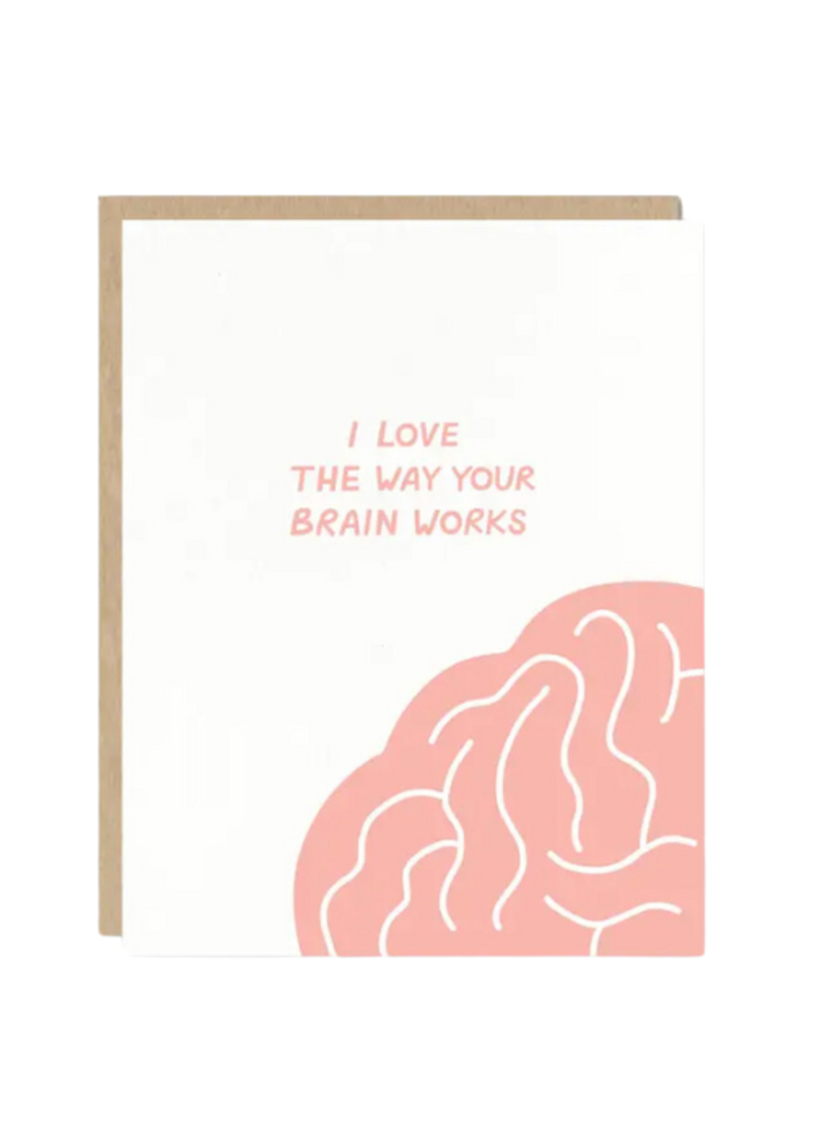 odd daughter paper co. Love Card - Brain Works