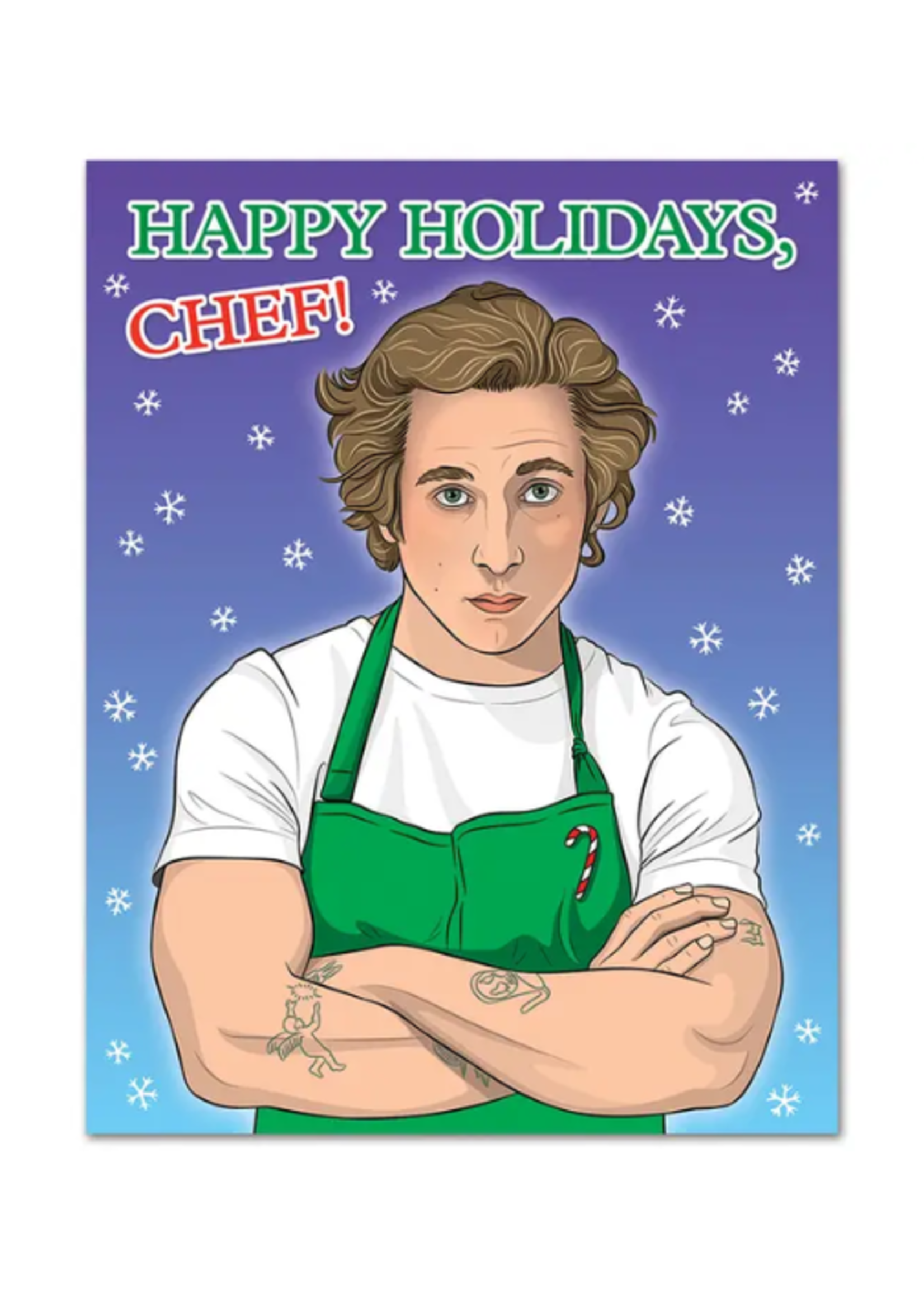 The Found Holiday Card - Yes Chef