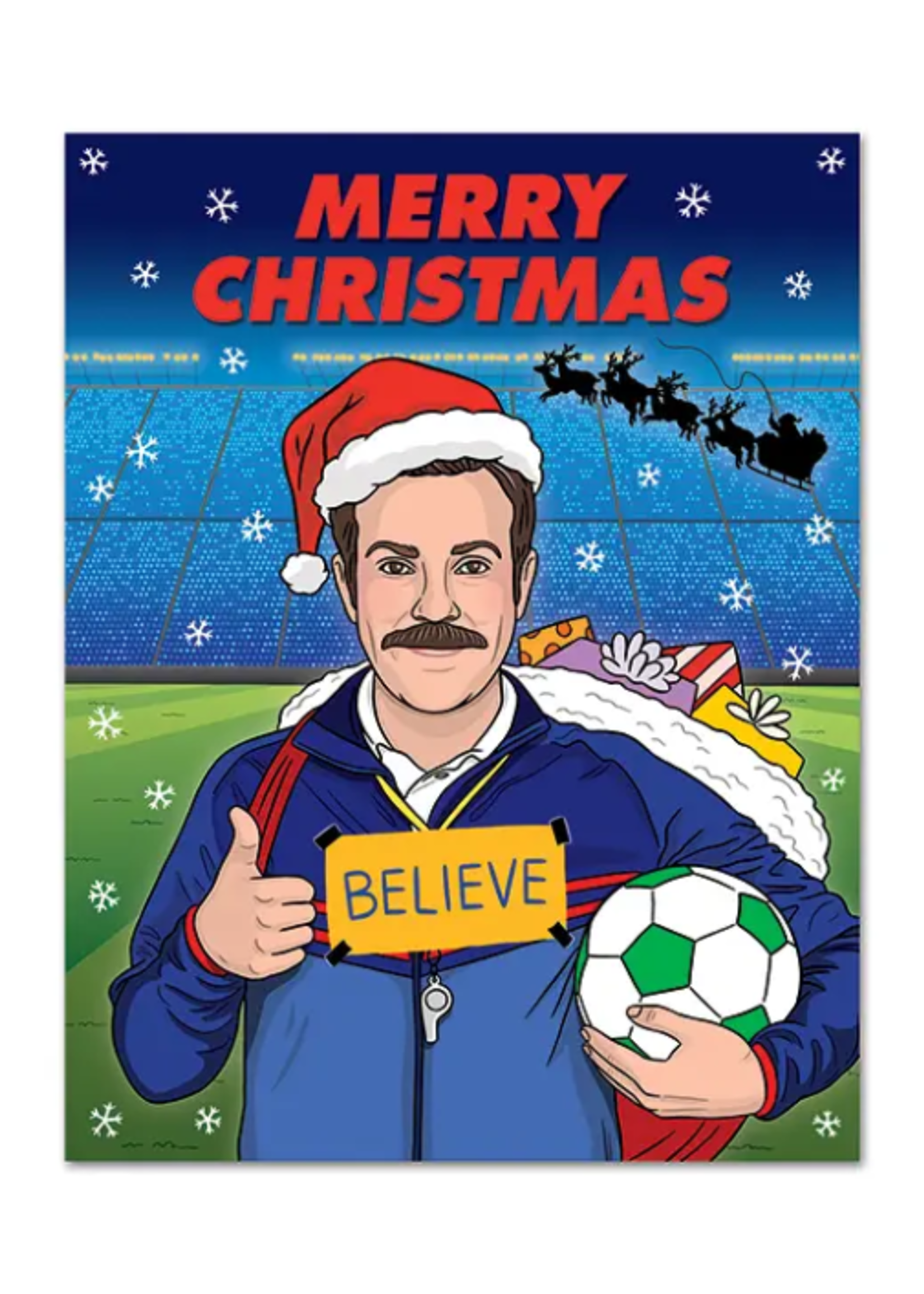 The Found Holiday Card - Ted Lasso Believe