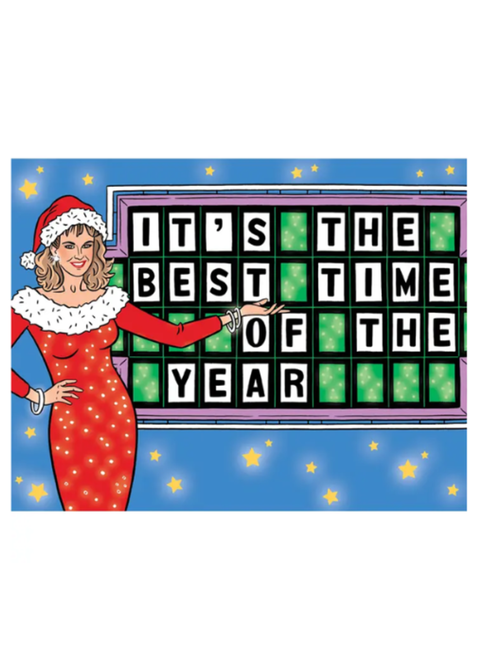 The Found Holiday Card - Wheel of Fortune