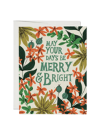Red Cap Cards Holiday Card - May Your Days