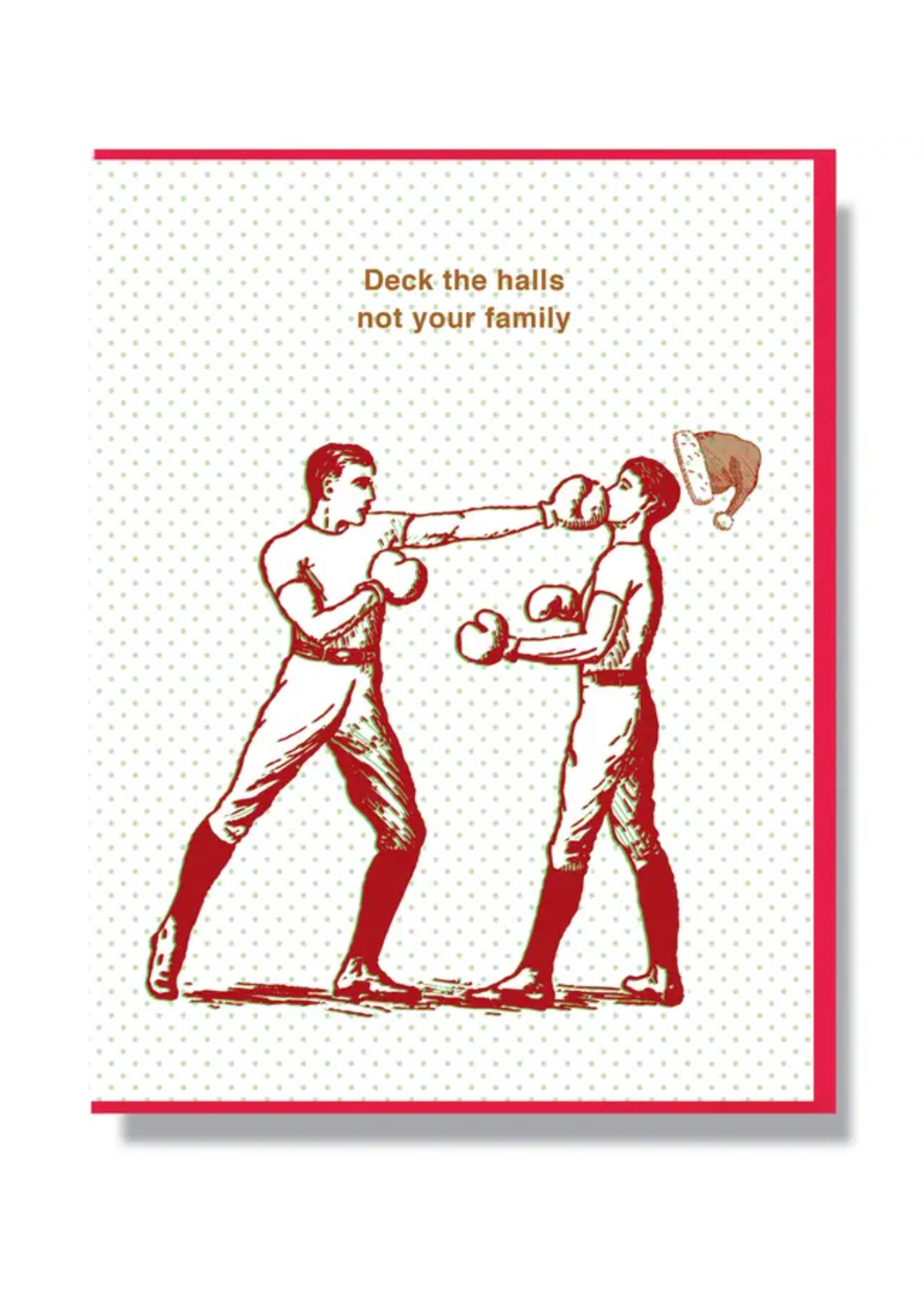 Smitten Kitten Holiday Card - Deck The Halls